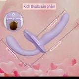  Trap On Dành Cho Nữ, Massage 02 Đầu, Tháo Lắp Dễ Dàng, Nhiều Tần Số Rung, Sử Dụng App 
