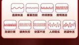  Máy Massage Mini, Có Nhánh Lưỡi Nhiều Tần Số Rung, Nhiệt Độ, SD App 