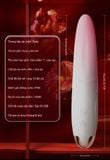  Máy Massage Tougue Women Trắng Hồng Mềm Mại ( Lưỡi Rung Cực Mạnh ) 