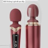  Chày Massage Cao Cấp Jiuuy Grace 81, Nhiều Tần Số Rung, 2 Đầu Thay Thế, Nhiệt Độ Cực Hot 