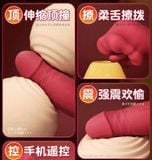  Máy Massage Mini, Có Nhánh Lưỡi Nhiều Tần Số Rung, Nhiệt Độ, SD App 