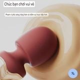  Chày Massage Cao Cấp Jiuuy Grace 81, Nhiều Tần Số Rung, 2 Đầu Thay Thế, Nhiệt Độ Cực Hot 