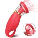  Máy Massage, Lưỡi Đa Năng, Nhiều Tần Số Rung, Thụt, Mút, Liếm Cao Cấp 