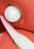  Máy Massage Tougue Women Trắng Hồng Mềm Mại ( Lưỡi Rung Cực Mạnh ) 