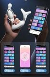  Máy Massage HM & Tuyến Tiền Liệt Nam Giới, Nhiều Tần Số Rung, SD App 