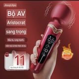  Chày Massage Cao Cấp Jiuuy Grace 81, Nhiều Tần Số Rung, 2 Đầu Thay Thế, Nhiệt Độ Cực Hot 