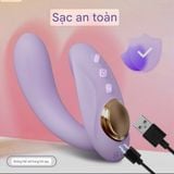  Trap On Dành Cho Nữ, Massage 02 Đầu, Tháo Lắp Dễ Dàng, Nhiều Tần Số Rung, Sử Dụng App 