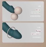  Cây Rung Massage Nhiều Tần Số Rung, Thụt, Nhánh Tai Thỏ 