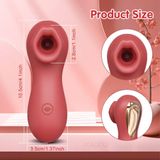  Máy Massage Mini Hút, Nhiều Tần Số Rung, Màu Tím, SD App 