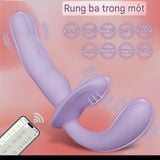  Trap On Dành Cho Nữ, Massage 02 Đầu, Tháo Lắp Dễ Dàng, Nhiều Tần Số Rung, Sử Dụng App 