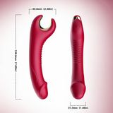  Cây Massage Vibrator Silicone Tay Cầm Càng Cua Xoay 360 Độ Cao Cấp 