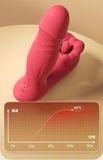  Máy Massage Mini, Có Nhánh Lưỡi Nhiều Tần Số Rung, Nhiệt Độ, SD App 