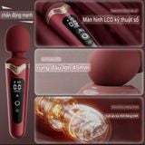 Chày Massage Cao Cấp Jiuuy Grace 81, Nhiều Tần Số Rung, 2 Đầu Thay Thế, Nhiệt Độ Cực Hot 