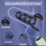  Vòng Đeo Khóa Nam Giới Dạng Lưới, Điều Khiển App, Nhiều Tần Số Rung 