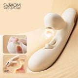  Máy rung SVAKOM Uneco đồ chơi tình dục rung, bú, đá lưỡi đa năng, điều khiển App thông minh 