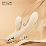  Máy rung SVAKOM Uneco đồ chơi tình dục rung, bú, đá lưỡi đa năng, điều khiển App thông minh 