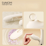  Máy rung SVAKOM Uneco đồ chơi tình dục rung, bú, đá lưỡi đa năng, điều khiển App thông minh 
