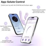  SVAKOM DuoGlow – Dương Vật Giả Điều Khiển Bằng App Cao Cấp Với Thiết Kế 2 Trong 1 Đột Phá 