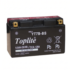 Ắc quy TOPLITE YT7B-BS 12V 6.8AH