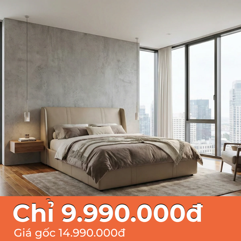  Giường Ngủ Bọc Da Cao Cấp Hiện Đại MOHO BLINK 