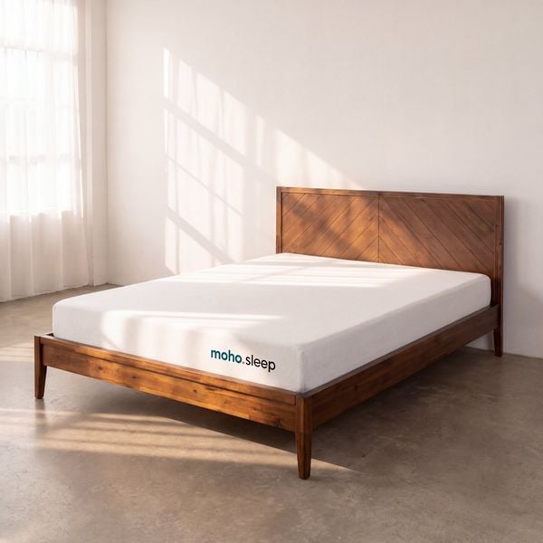  Combo Nệm Foam Balance & Giường HOBRO 1m8 