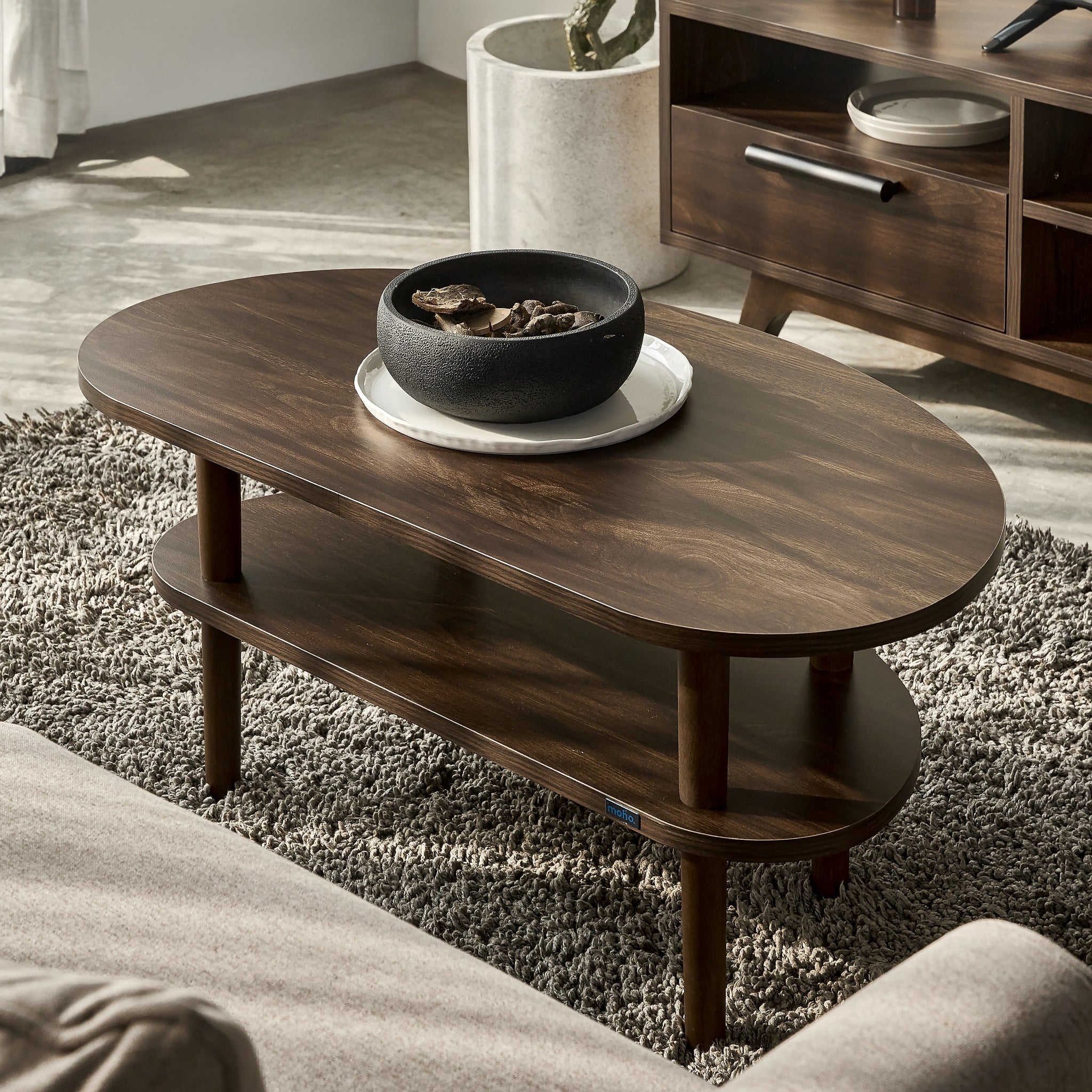  Trọn Bộ Phòng Khách MOHO KOSTER Màu Nâu 