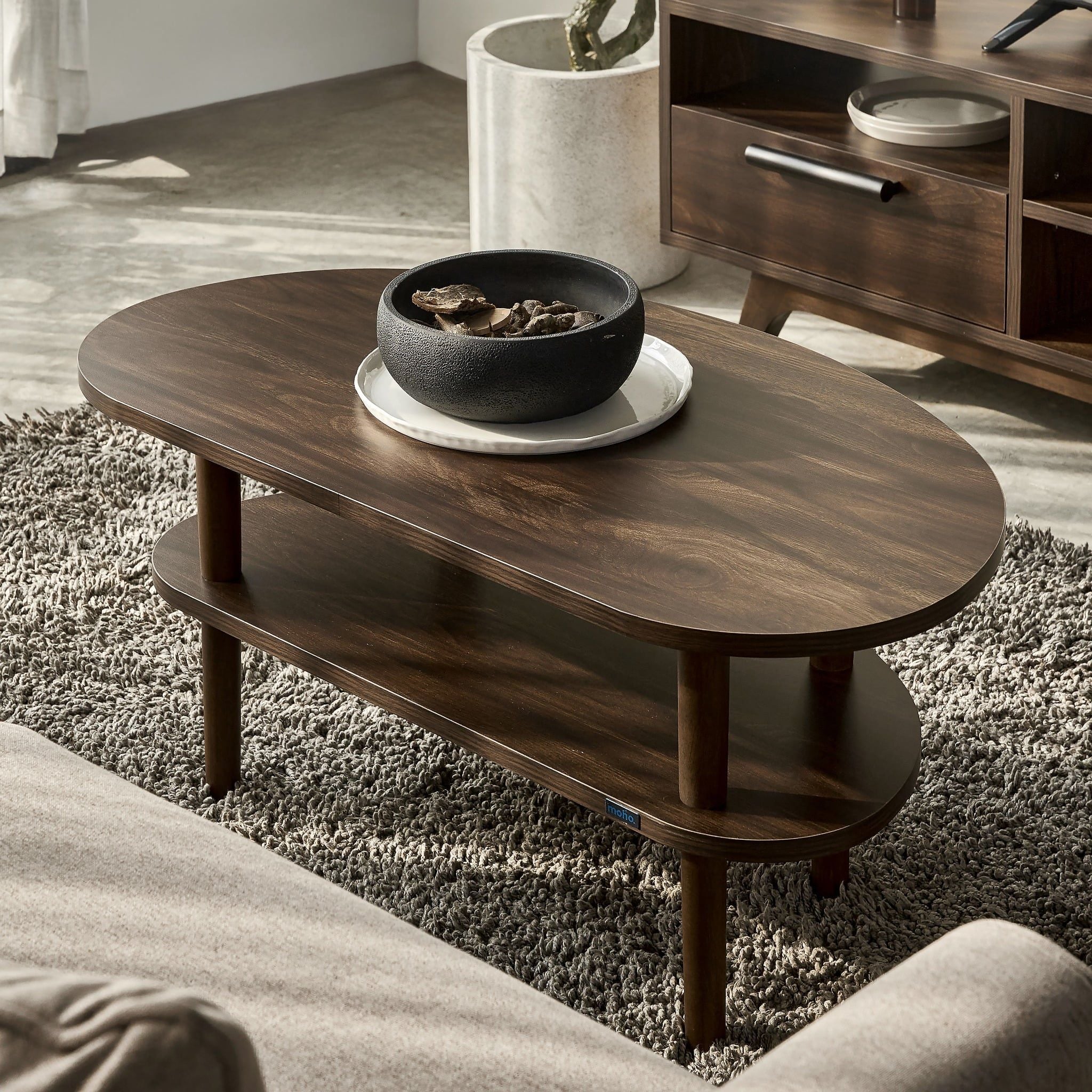  Trọn Bộ Phòng Khách MOHO KOSTER Màu Nâu 