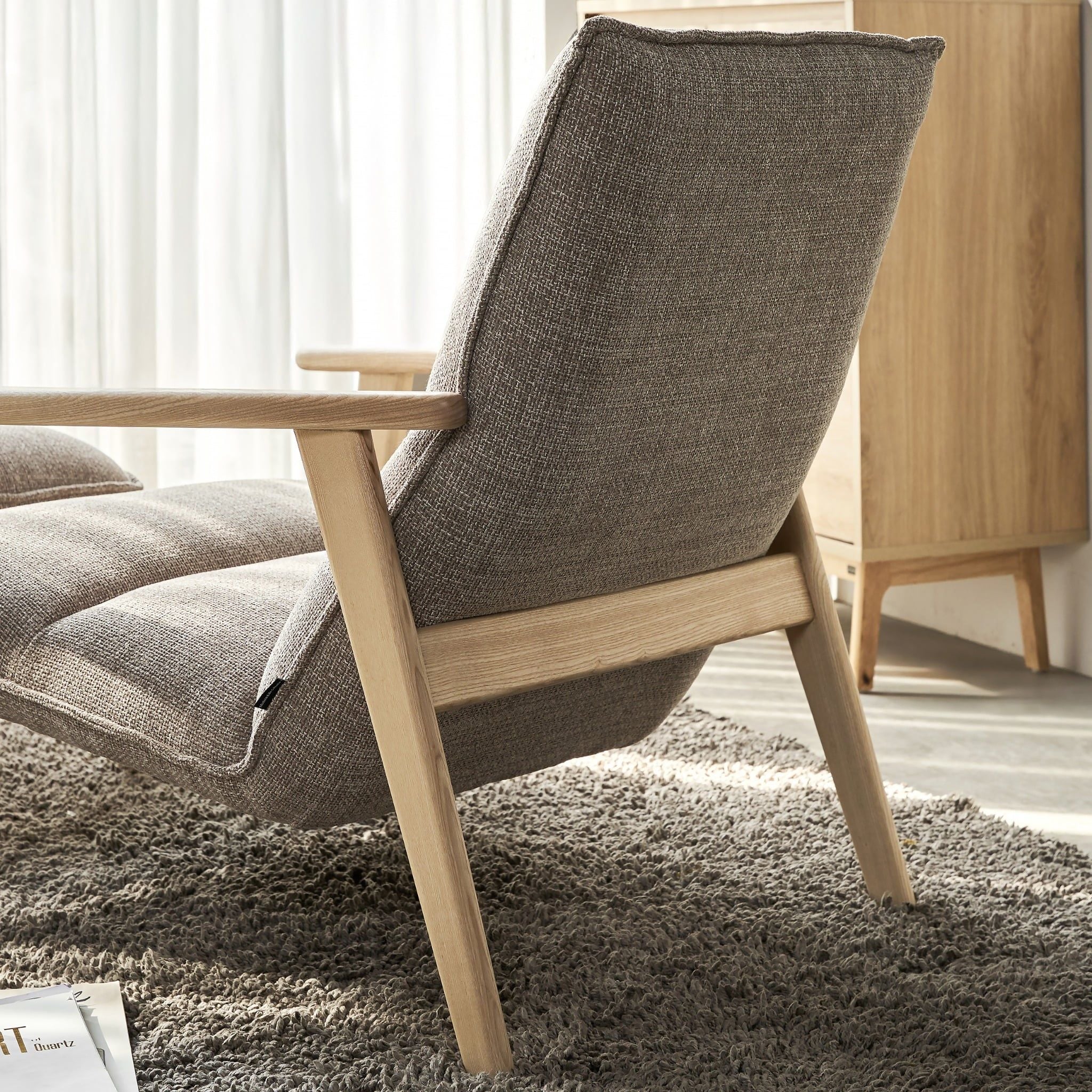  Ghế Armchair Thư Giãn Kèm Đôn MOHO OLLY 