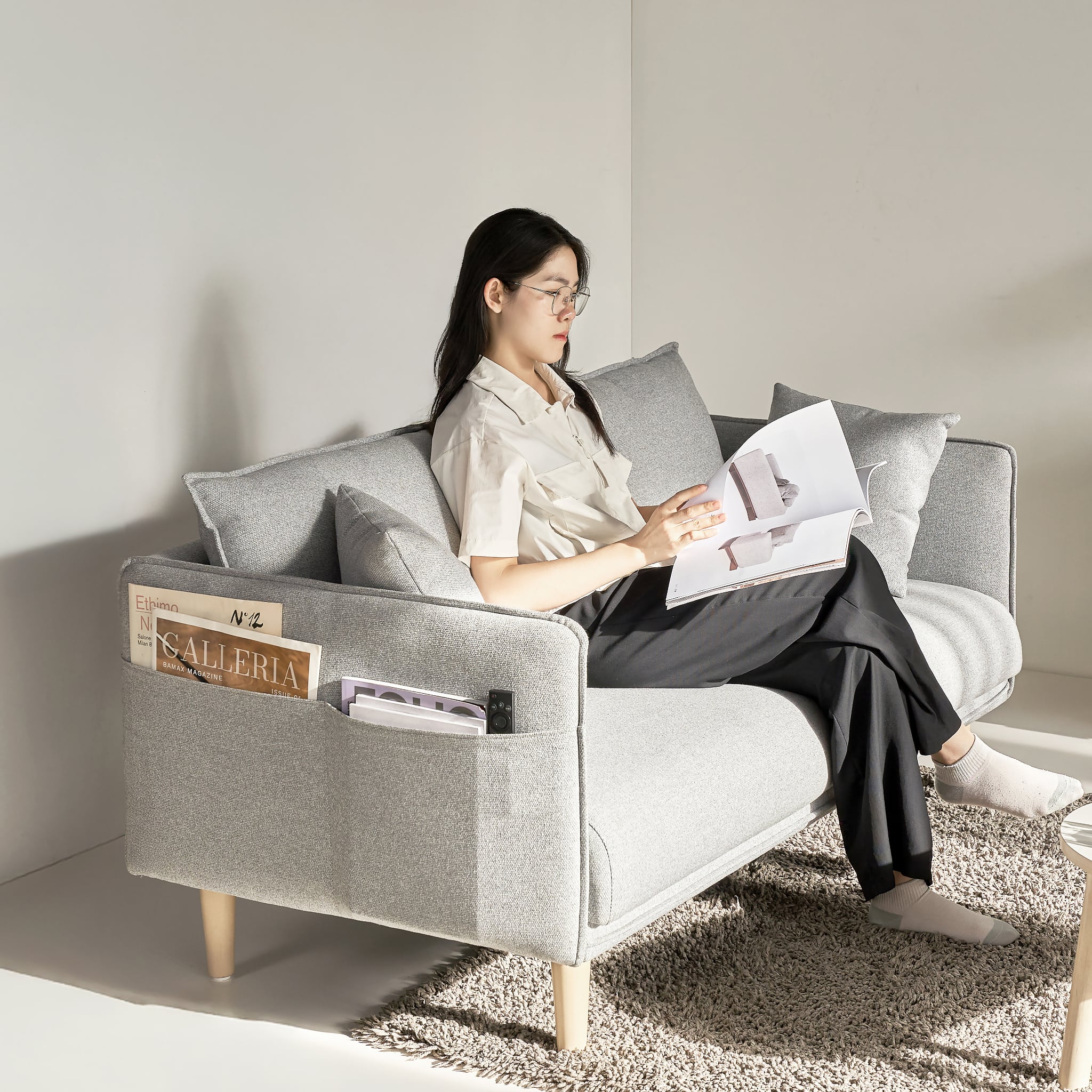  Combo Ghế Sofa Kèm Bàn Cafe NARVIK 