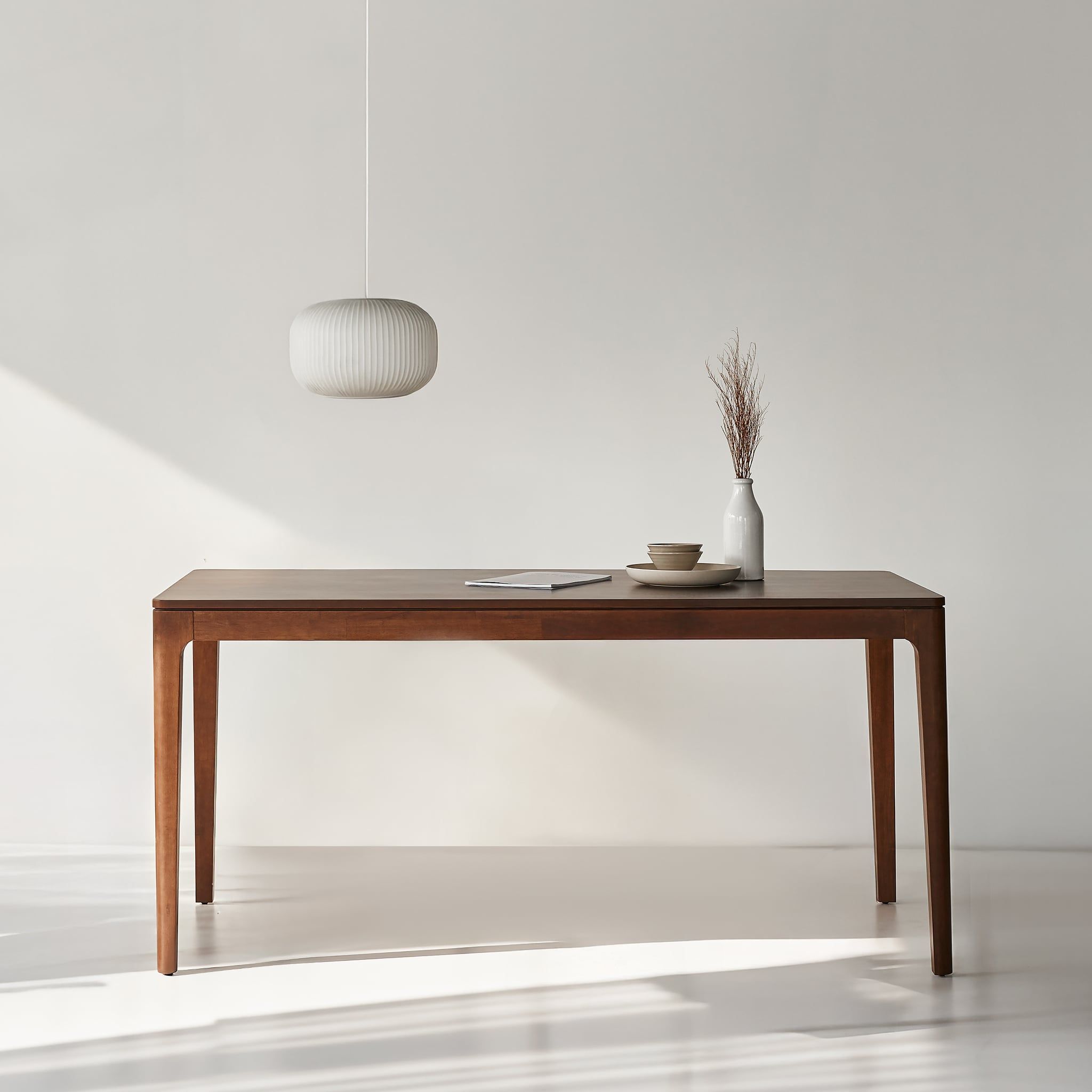  Bộ Bàn Ăn HOBRO 1m6 & 4 Ghế Ăn SERENA - Màu Nâu 