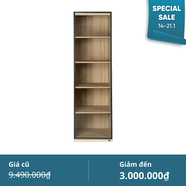  Tủ Quần Áo Cánh Kính 60cm MOHO ASTRO - Nhiều mẫu tủ đơn 