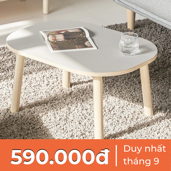 Bàn Sofa - Bàn Cafe - Bàn Trà Gỗ MOHO NARVIK 201 70cm