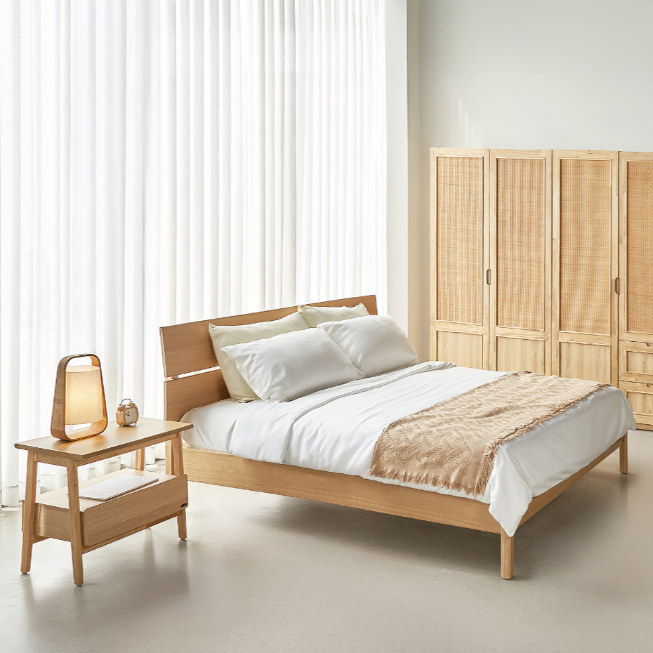  Giường Ngủ Gỗ MOHO VLINE 601 Nhiều Kích Thước 