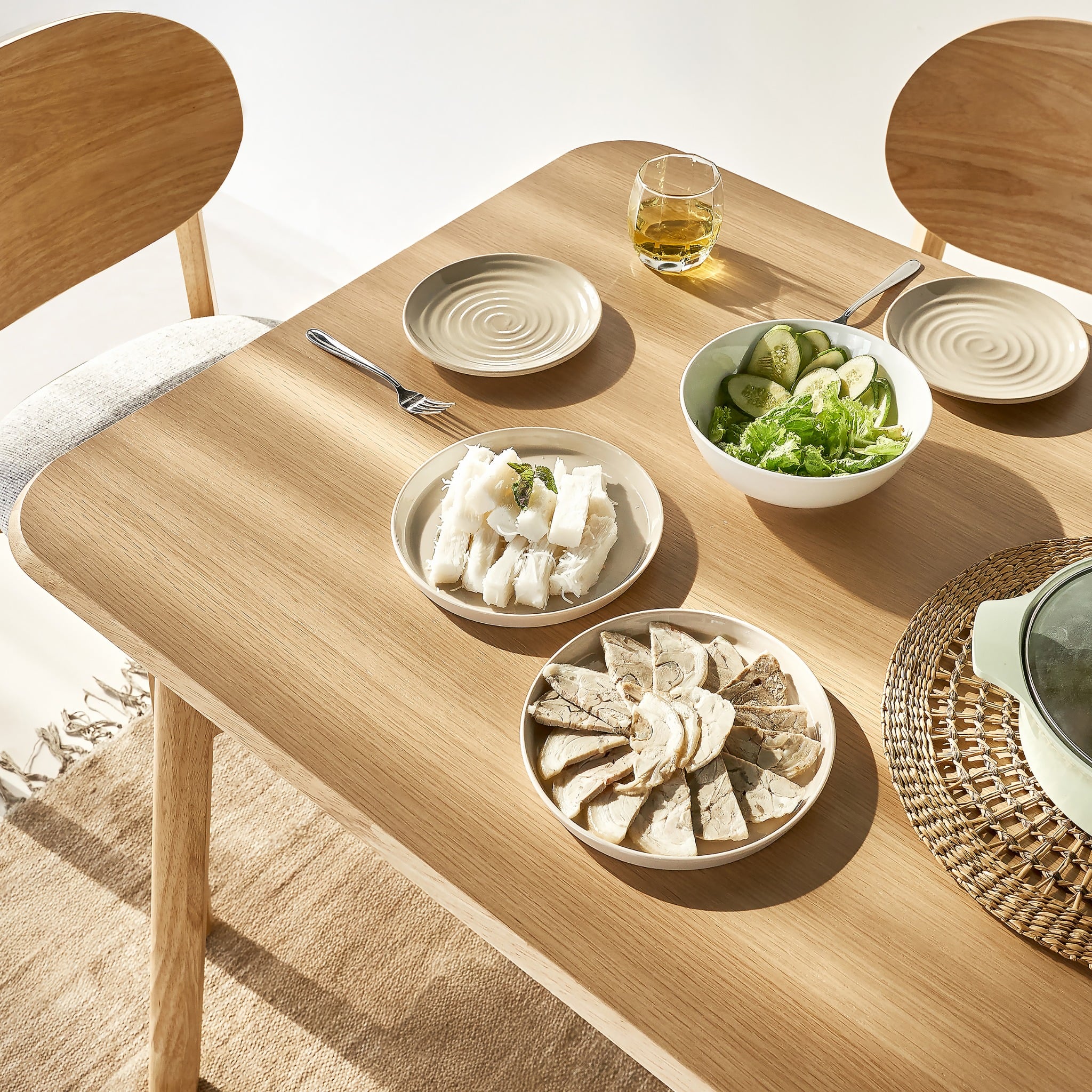  Bộ Bàn Ghế Ăn 4 - 6 Ghế Gỗ Tự Nhiên SERENA 