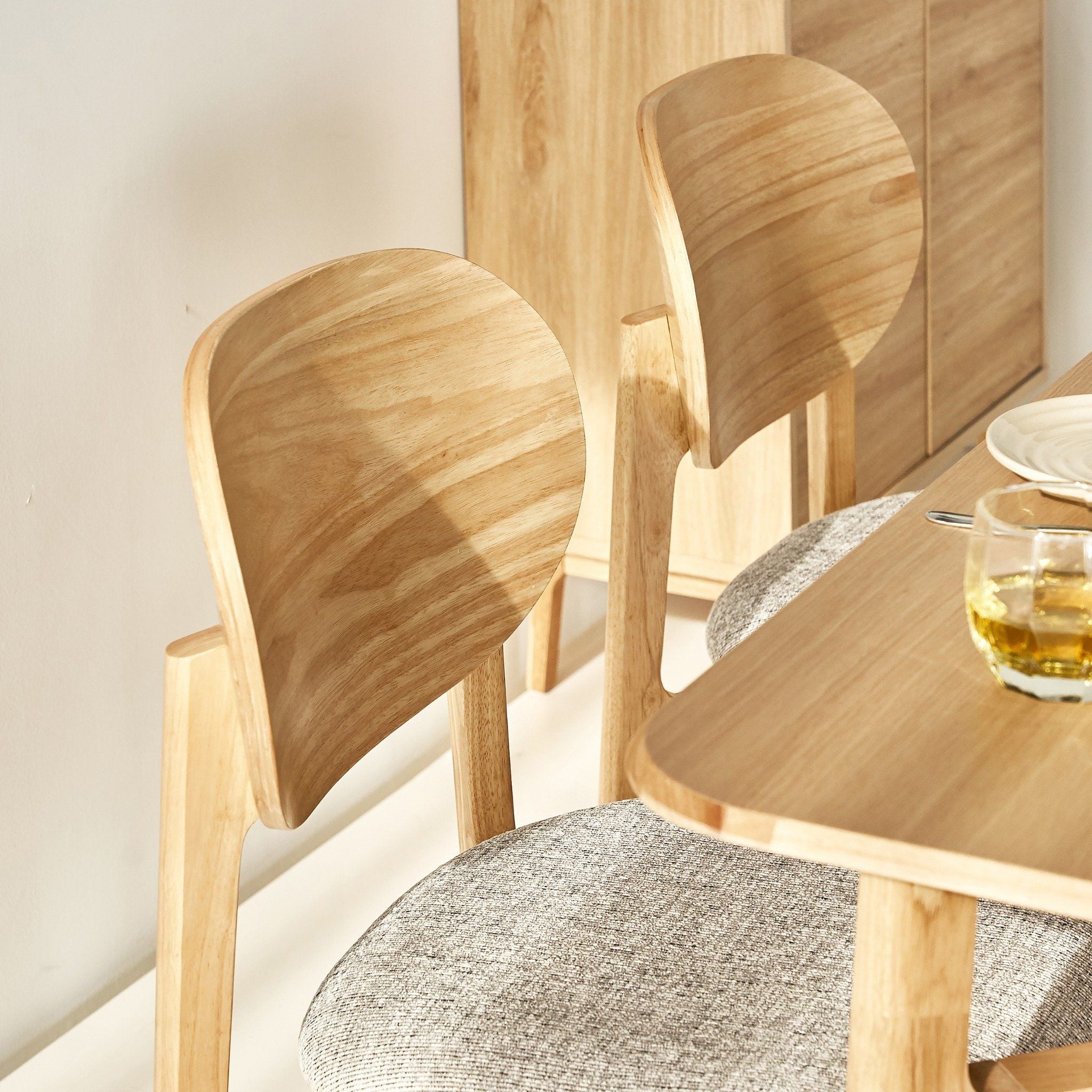  Ghế Ăn Gỗ Cao Su Tự Nhiên SERENA 