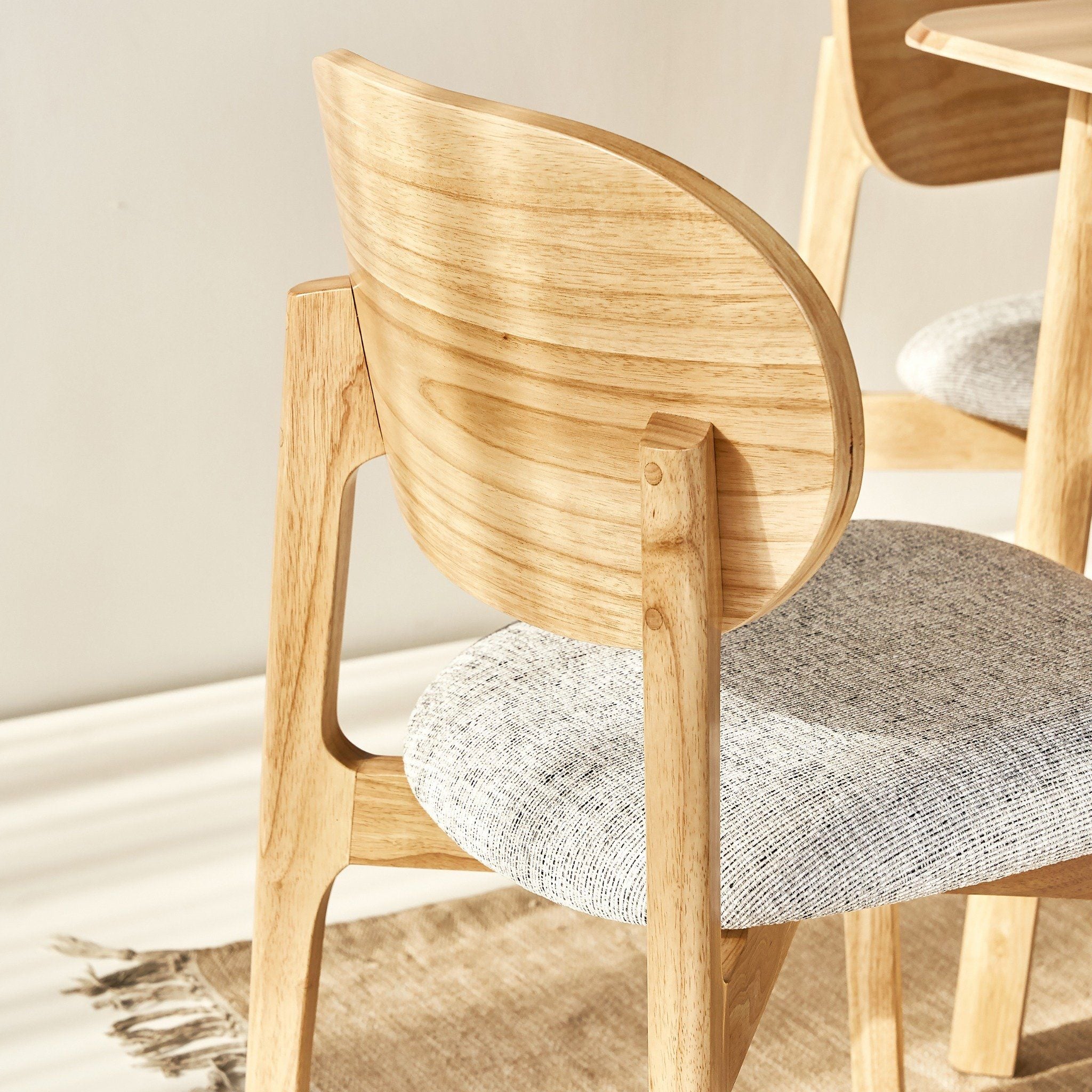  Ghế Ăn Gỗ Cao Su Tự Nhiên SERENA 