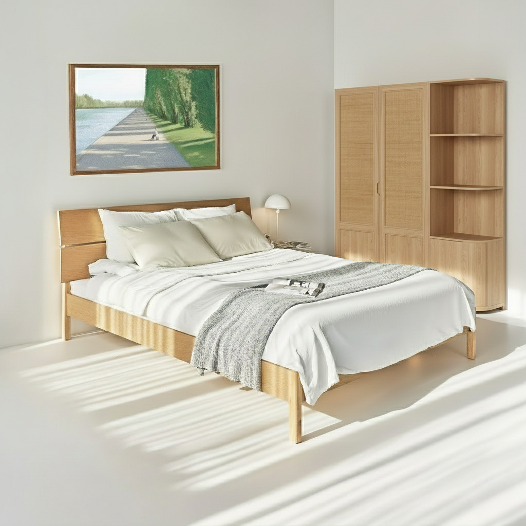  Combo Giường Tủ Quần Áo VLINE V3 