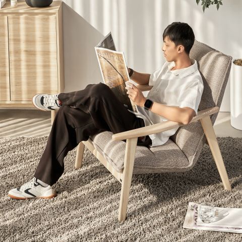  Ghế Armchair Thư Giãn Kèm Đôn MOHO OLLY 