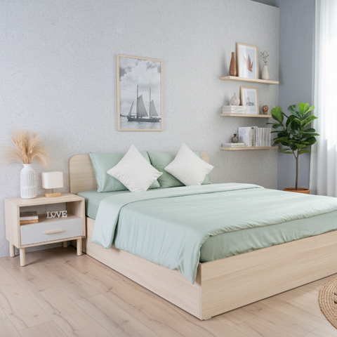  Combo Basic Phòng Ngủ Narvik 201 Màu Tự Nhiên 