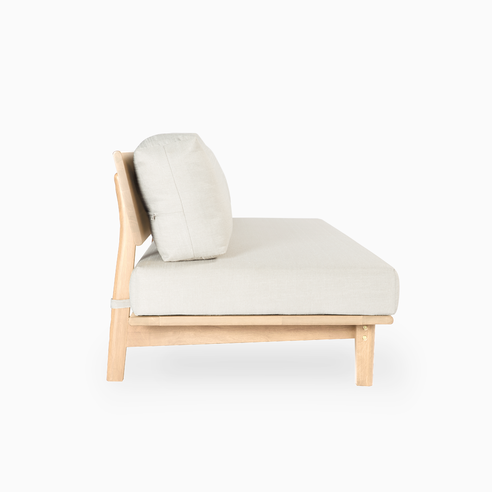  Ghế Sofa Gỗ Cao Su Tự Nhiên MOHO VLINE 601 