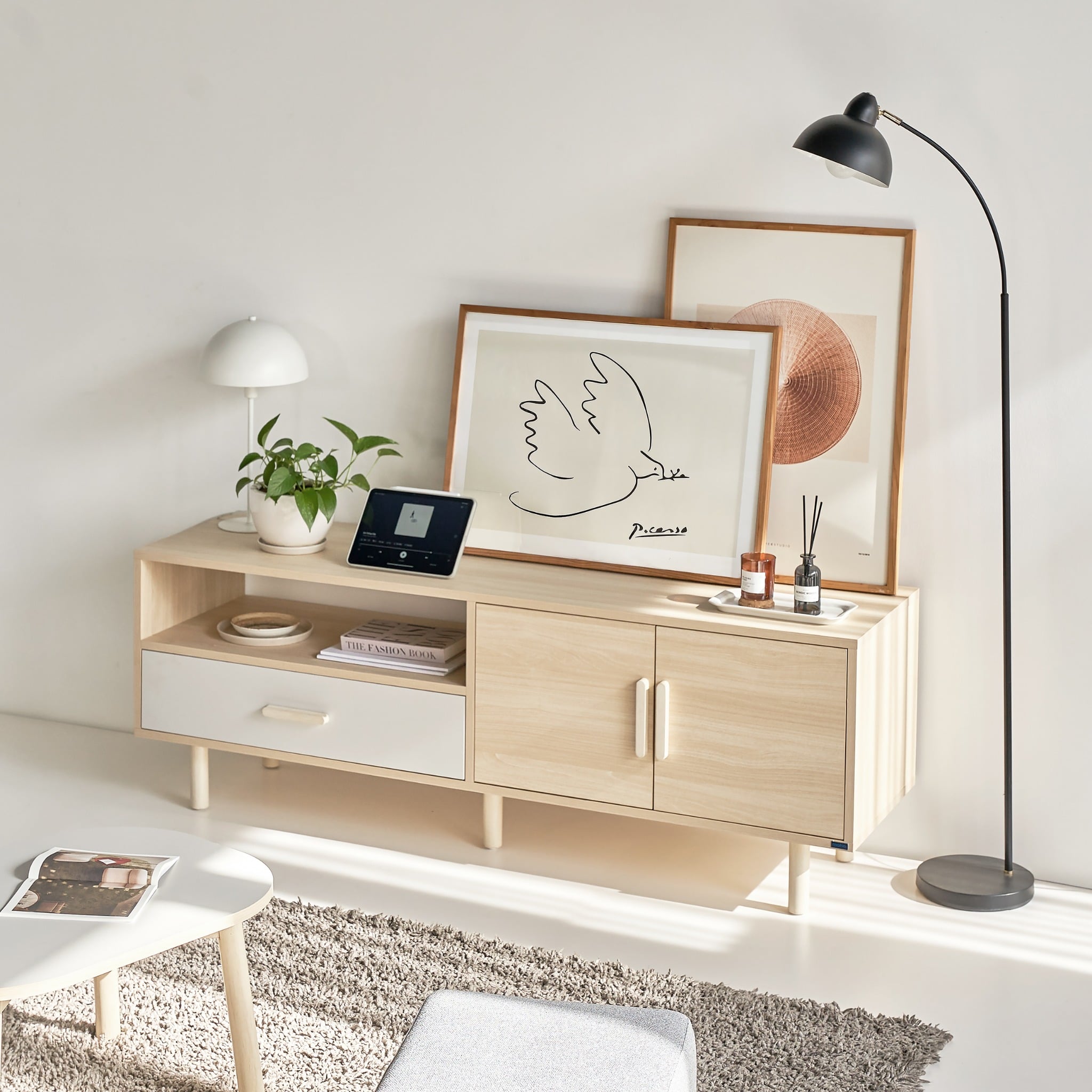  Tủ Kệ Tivi Gỗ MOHO NARVIK 201 1m6 