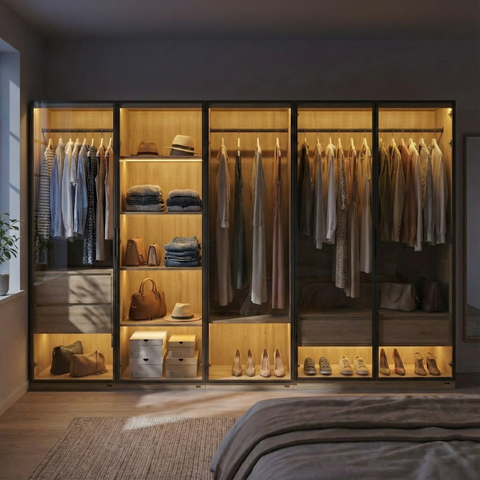  Combo Tủ Quần Áo Cánh Kính MOHO ASTRO - Nhiều kích thước 