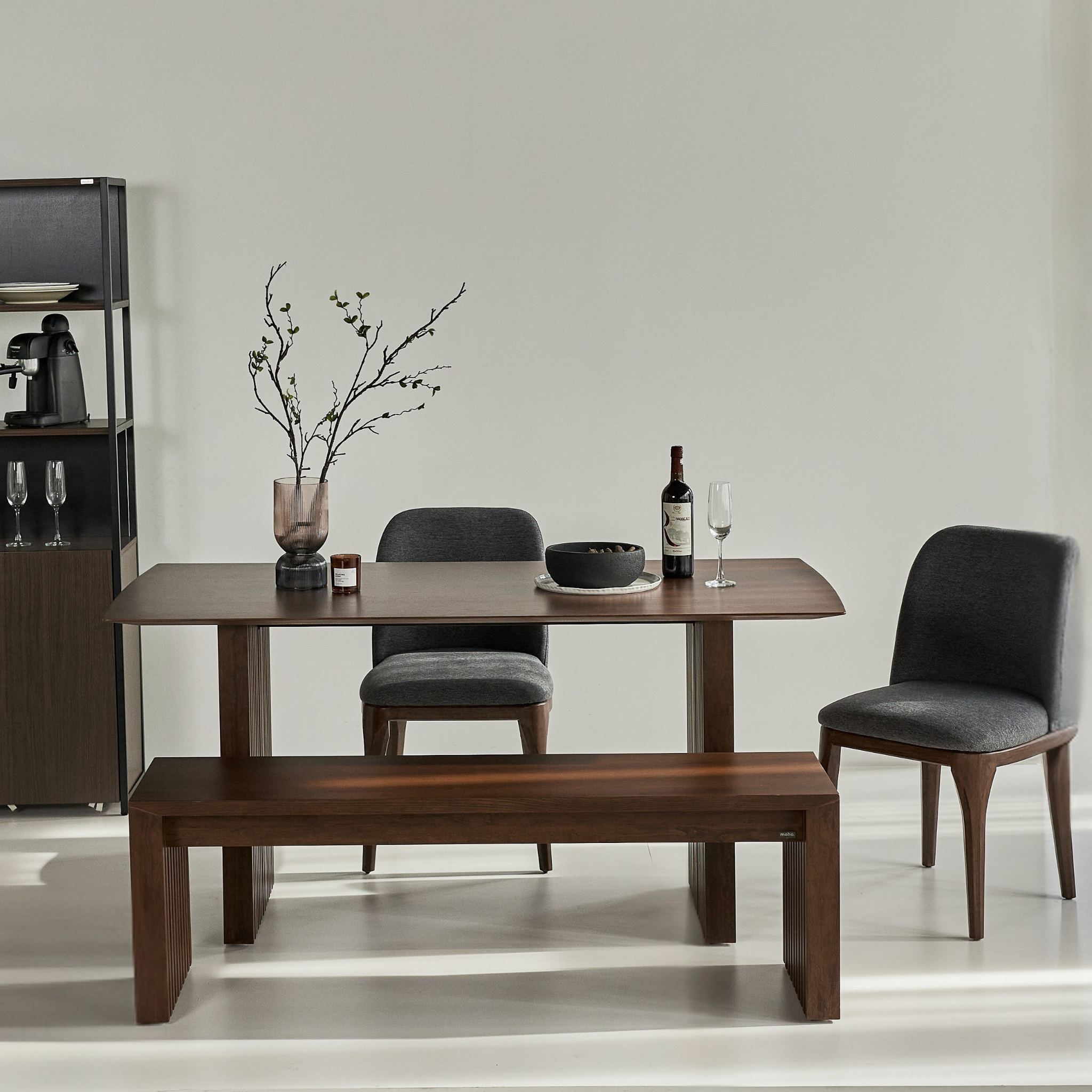  Bộ Bàn Ghế Ăn 4 Ghế Gỗ Tự Nhiên PLANK 