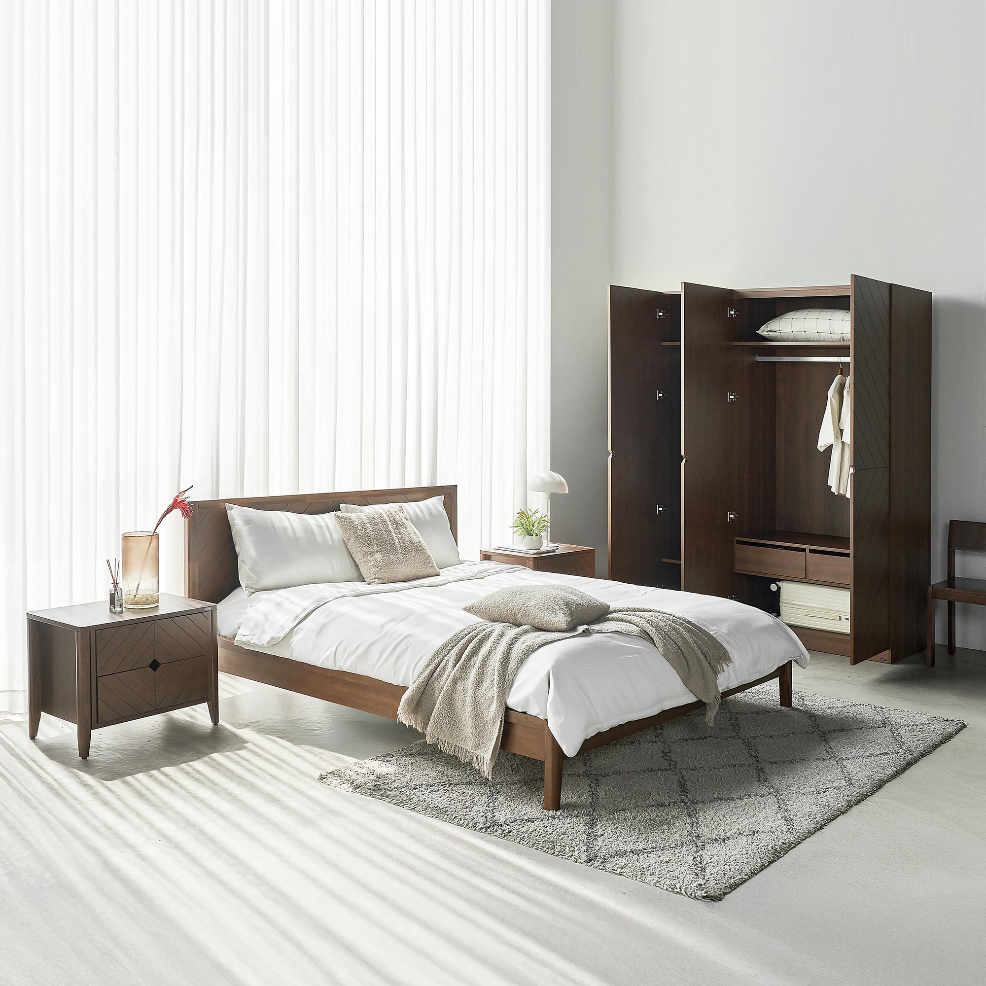  Combo Basic Phòng Ngủ 4 Món MOHO HOBRO 