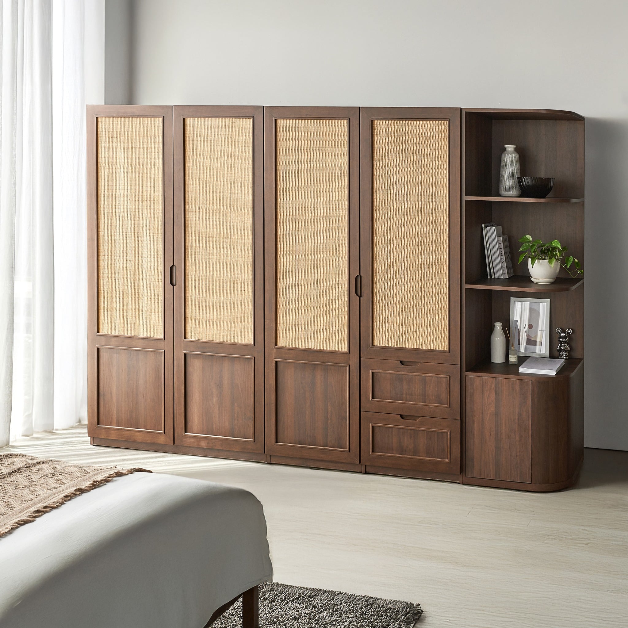  Tủ Quần Áo Đơn VLINE V3 - Các Mẫu Tủ Đơn 60cm 