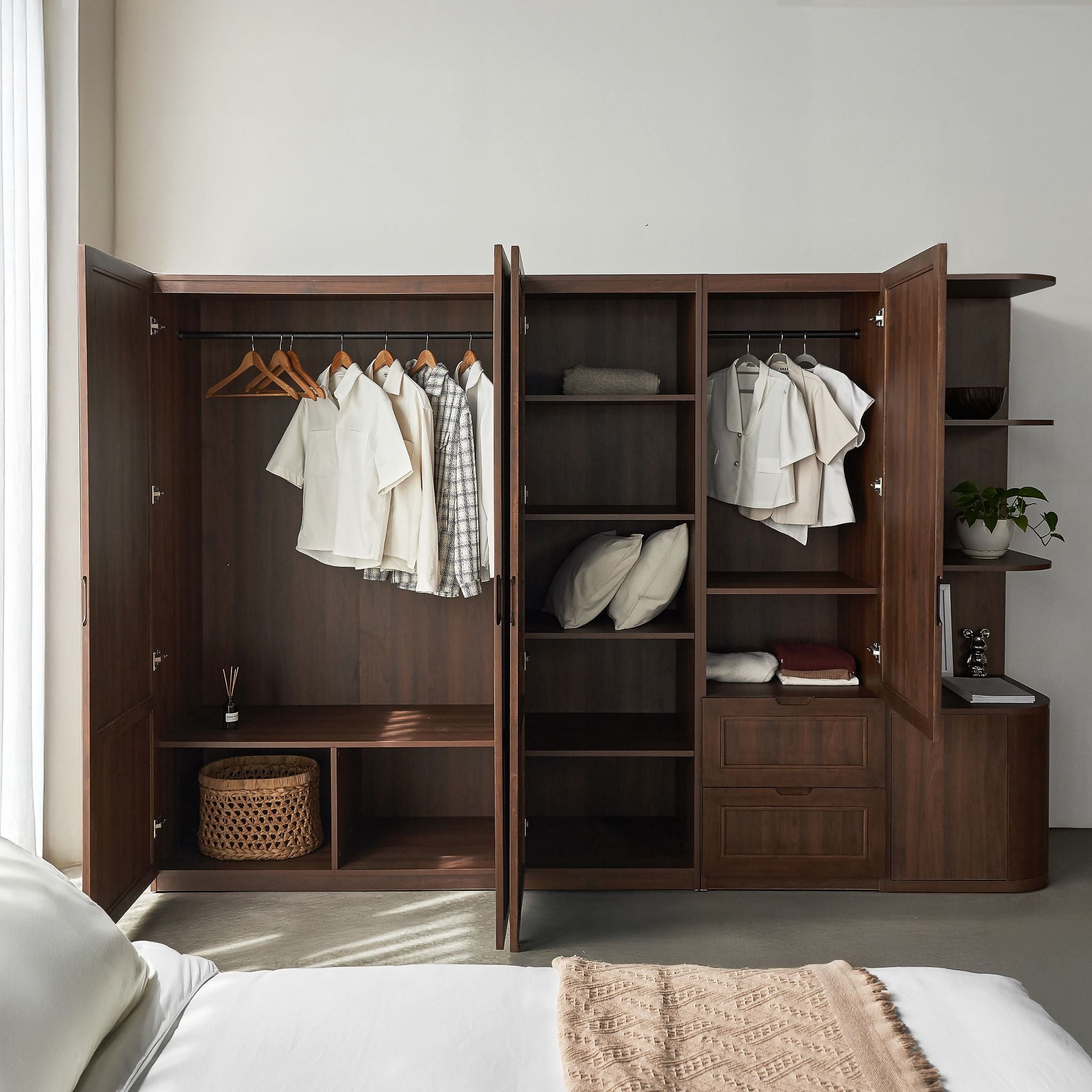  Tủ Quần Áo Đơn VLINE V3 - Các Mẫu Tủ Đơn 60cm 