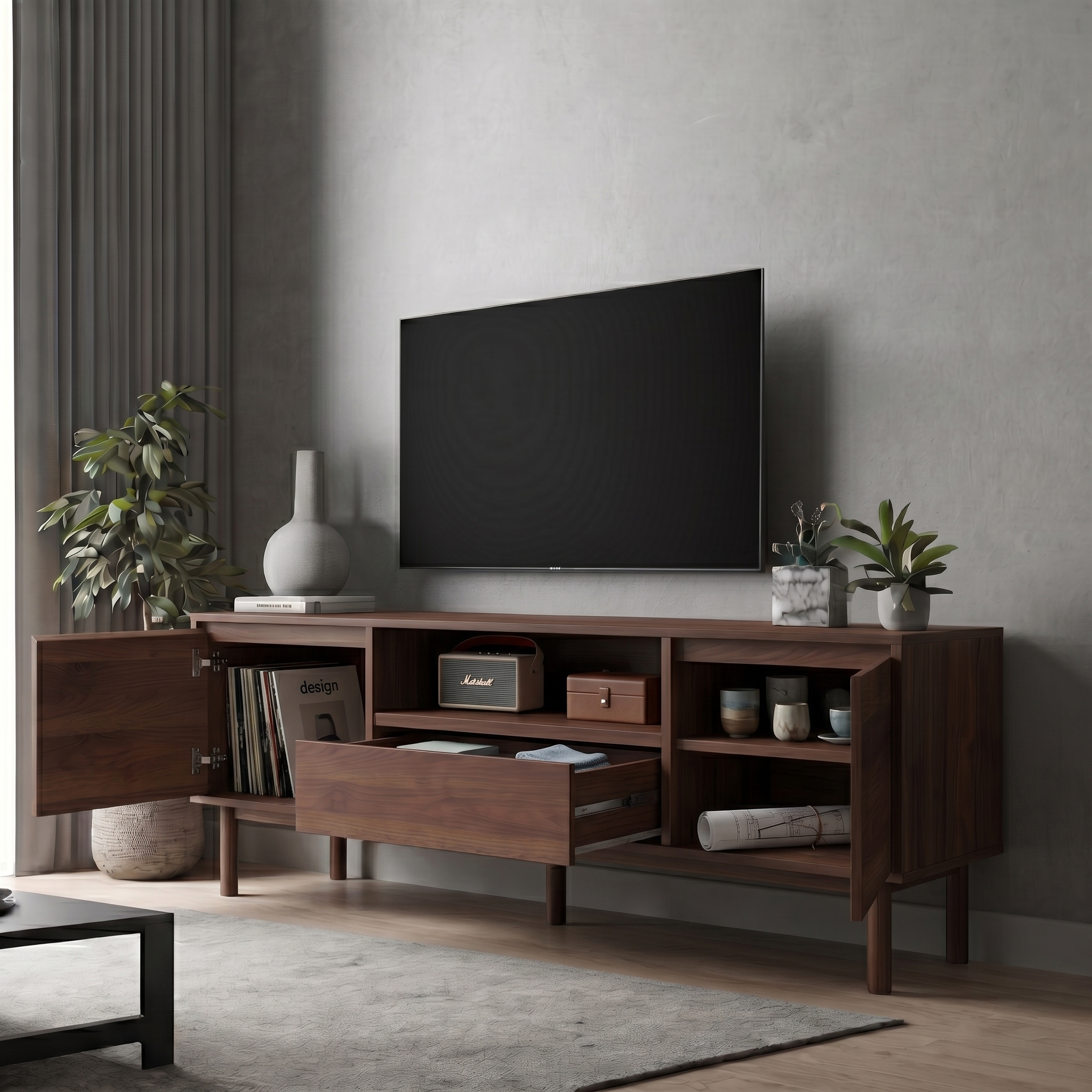  Tủ Kệ Tivi Gỗ MOHO OSLO 201 