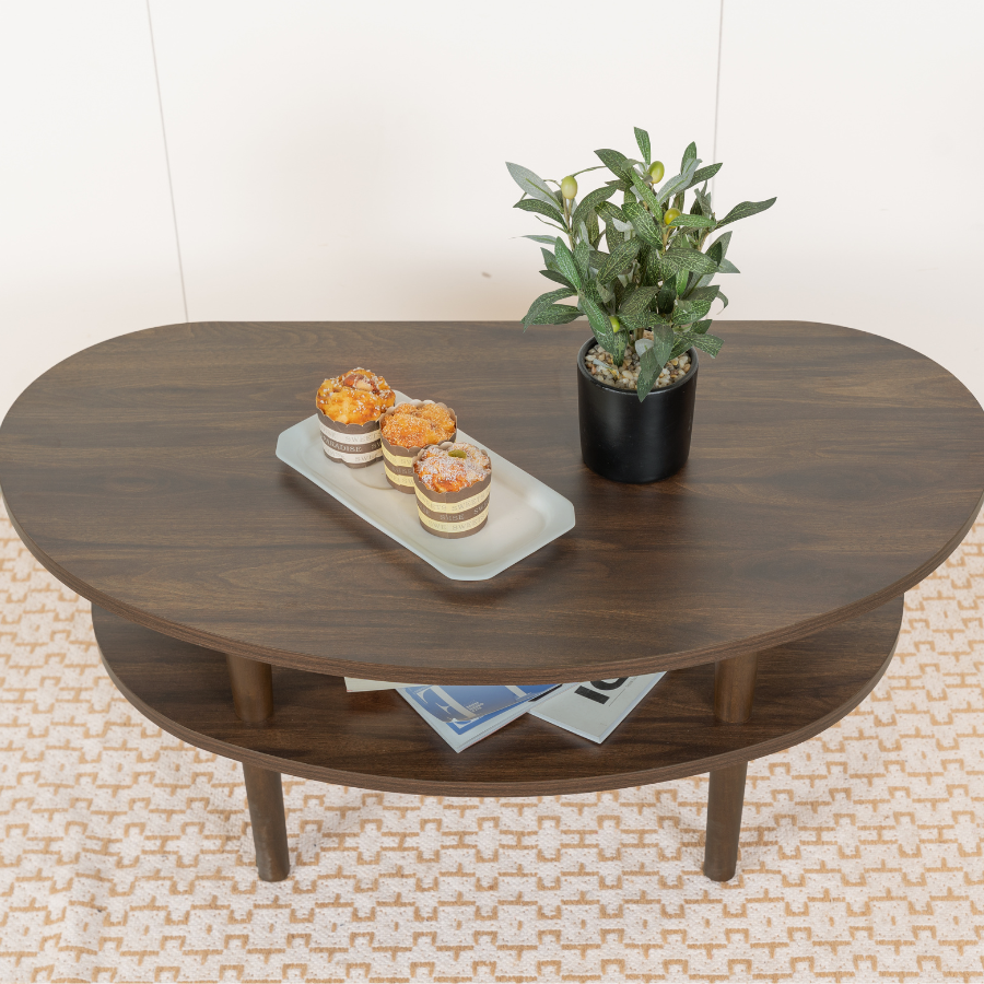  Combo Cơ Bản Phòng Khách MOHO KOSTER Màu Nâu 