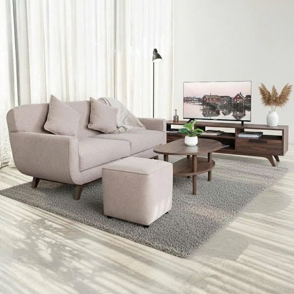  Trọn Bộ Phòng Khách MOHO KOSTER Màu Nâu 