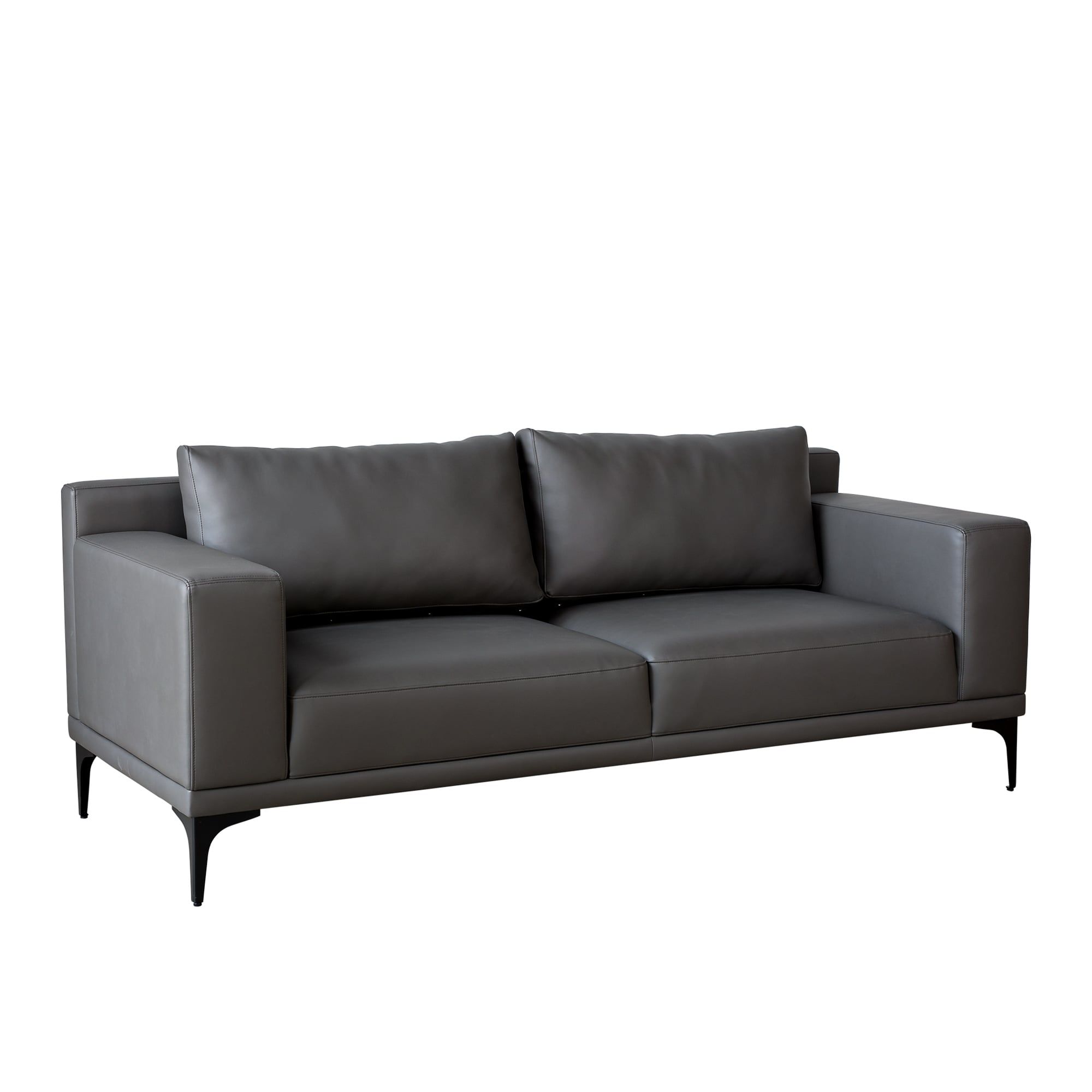  Ghế Sofa  Da Microfiber PU MOHO RIGA Dark Grey 